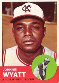 1963 Topps Baseball Cards      376     John Wyatt RC
